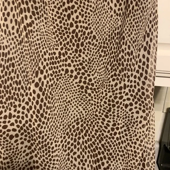 Chiffon Lined Leopard Dress evening cocktail party dress womens - Picture 9 of 12